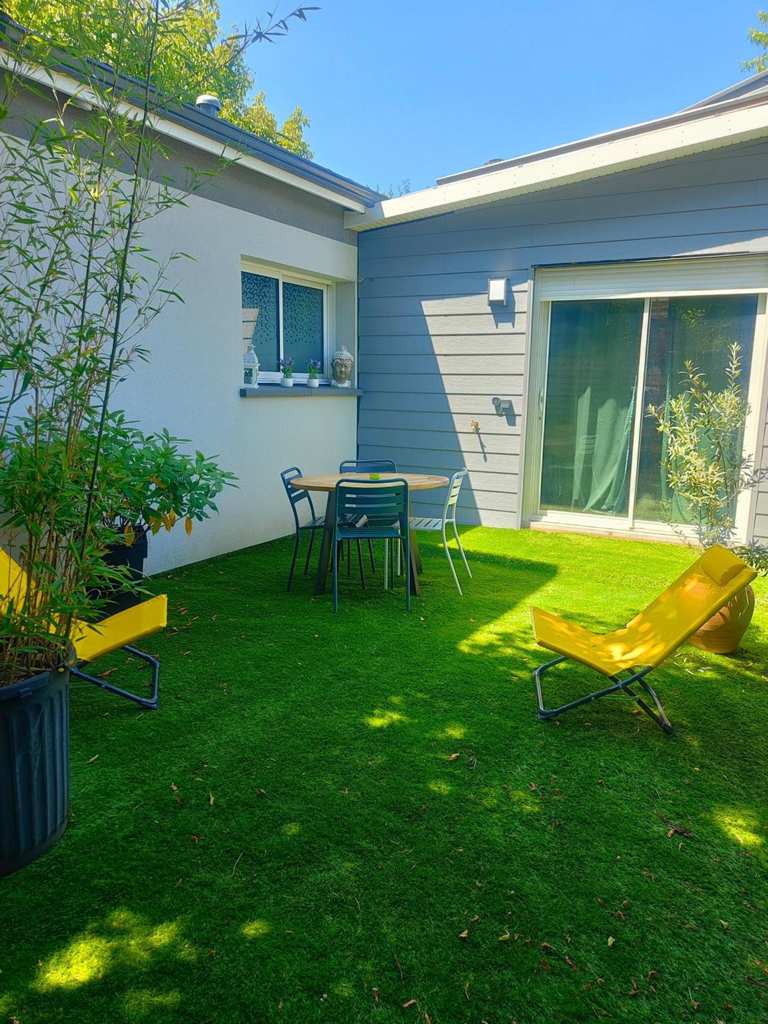 Tiny House Avec Jardin Et Acces Piscine Chauffee Villa Saint-Médard-en-Jalles Exterior photo
